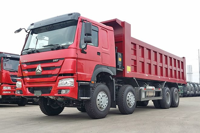 SINOTRUK Sinotruk Howo 380 8X4 Dump Truck for Sale in Senegal - Kallurauto: pilt 2 SINOTRUK Sinotruk Howo 380 8X4 Dump Truck for Sale in Senegal - Kallurauto: pilt 2