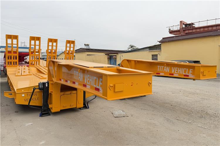 TITAN 2 Axle 50 Ton Low Bed Trailer for Sale In Nigeria Lagos - Madal platvormpoolhaagis: pilt 2 TITAN 2 Axle 50 Ton Low Bed Trailer for Sale In Nigeria Lagos - Madal platvormpoolhaagis: pilt 2