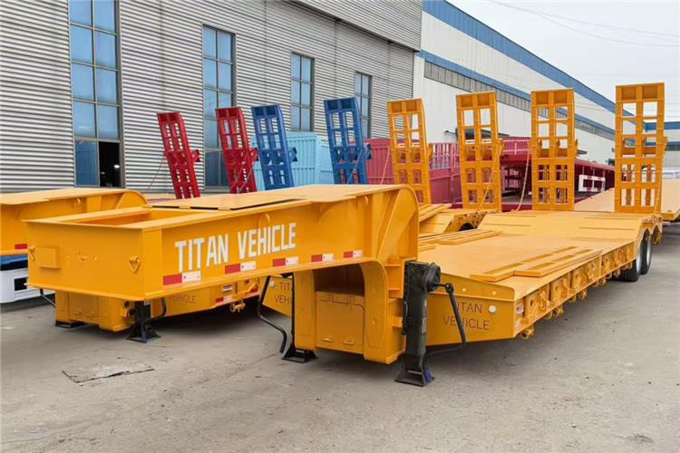 TITAN 2 Axle 50 Ton Low Bed Trailer for Sale In Nigeria Lagos - Madal platvormpoolhaagis: pilt 1 TITAN 2 Axle 50 Ton Low Bed Trailer for Sale In Nigeria Lagos - Madal platvormpoolhaagis: pilt 1