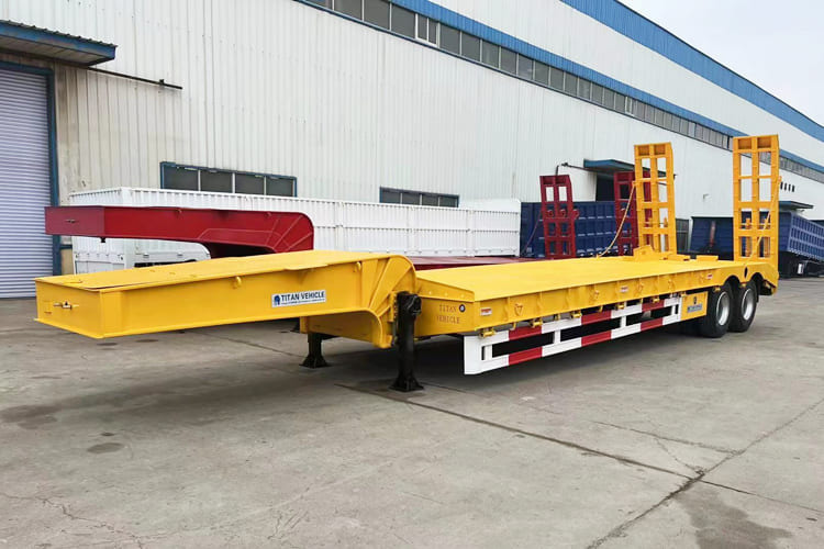 TITAN 2 Axle Low Bed Trailer for Sale in Guyana - Madal platvormpoolhaagis: pilt 1 TITAN 2 Axle Low Bed Trailer for Sale in Guyana - Madal platvormpoolhaagis: pilt 1