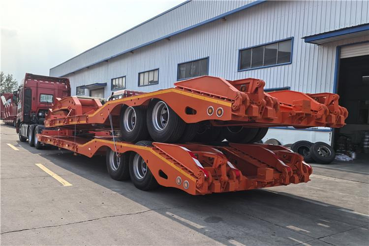 TITAN 2 Axle Low Low Bed Trailer for Sale In Angola - Madal platvormpoolhaagis: pilt 3 TITAN 2 Axle Low Low Bed Trailer for Sale In Angola - Madal platvormpoolhaagis: pilt 3