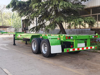 TITAN 2 Axle Skeleton Trailer for Sale in Congo - Šassii poolhaagis: pilt 1 TITAN 2 Axle Skeleton Trailer for Sale in Congo - Šassii poolhaagis: pilt 1