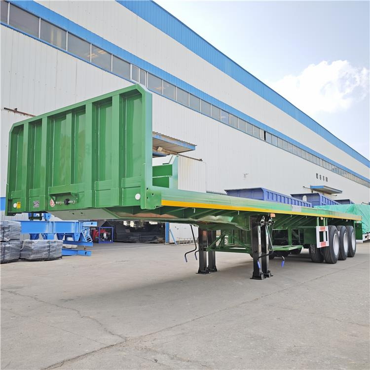 TITAN 2025 New 3 Axle Flatbed Trailer for Sale In Guyana - Šassii poolhaagis: pilt 1 TITAN 2025 New 3 Axle Flatbed Trailer for Sale In Guyana - Šassii poolhaagis: pilt 1