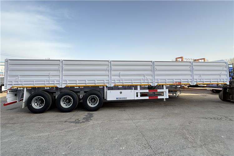 TITAN 2025 New 60 Ton Dropside Wall Trailer for Sale In Zimbabwe - Platvorm/ Madelpoolhaagis: pilt 5 TITAN 2025 New 60 Ton Dropside Wall Trailer for Sale In Zimbabwe - Platvorm/ Madelpoolhaagis: pilt 5