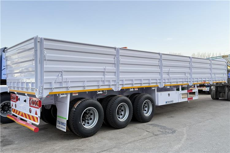 TITAN 2025 New 60 Ton Dropside Wall Trailer for Sale In Zimbabwe - Platvorm/ Madelpoolhaagis: pilt 2 TITAN 2025 New 60 Ton Dropside Wall Trailer for Sale In Zimbabwe - Platvorm/ Madelpoolhaagis: pilt 2