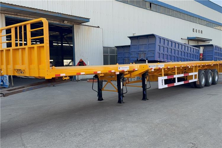 TITAN 3 Axle 24m Extendable Flatbed Trailer for Sale In Chile - Konteinerveduk/ Tõstukiga poolhaagis: pilt 4 TITAN 3 Axle 24m Extendable Flatbed Trailer for Sale In Chile - Konteinerveduk/ Tõstukiga poolhaagis: pilt 4