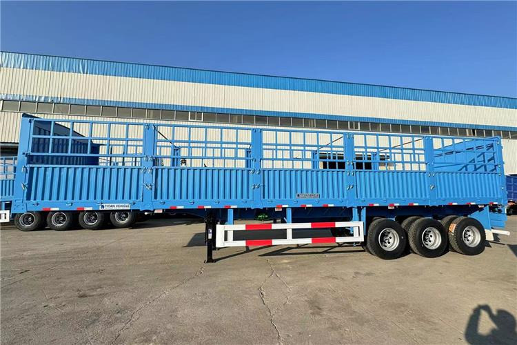 TITAN 3 Axle 60 Ton Cargo Semi Trailer for Sale In Sudan - Loomaveo poolhaagis: pilt 4 TITAN 3 Axle 60 Ton Cargo Semi Trailer for Sale In Sudan - Loomaveo poolhaagis: pilt 4