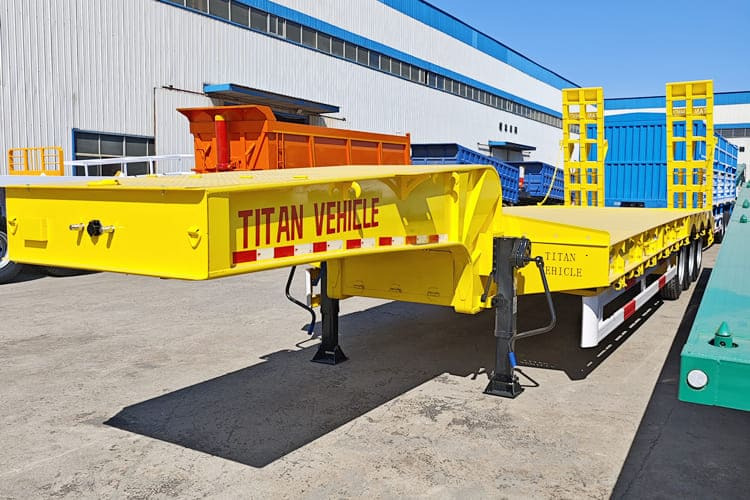 TITAN 3 Axle Low Bed Trailer Price for Sale in Kenya - Madal platvormpoolhaagis: pilt 1 TITAN 3 Axle Low Bed Trailer Price for Sale in Kenya - Madal platvormpoolhaagis: pilt 1