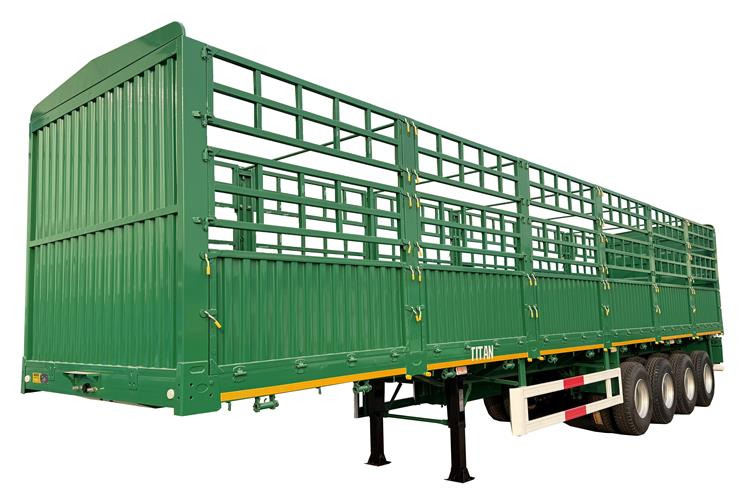 TITAN 4 Axle 80 Ton Livestock Semi Trailer for Sale In Sudan - Loomaveo poolhaagis: pilt 4 TITAN 4 Axle 80 Ton Livestock Semi Trailer for Sale In Sudan - Loomaveo poolhaagis: pilt 4