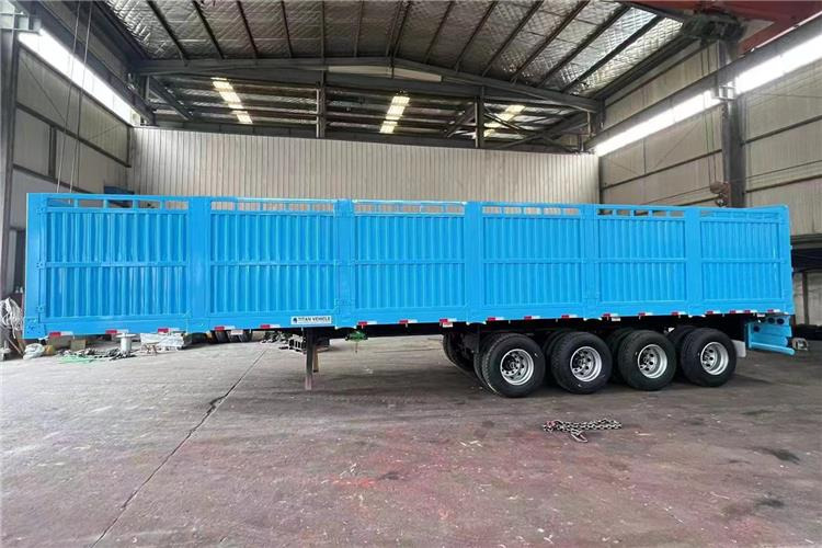 TITAN 4 Axle Fence Semi Truck Trailer for Sale price In Rwanda - Loomaveo poolhaagis: pilt 3 TITAN 4 Axle Fence Semi Truck Trailer for Sale price In Rwanda - Loomaveo poolhaagis: pilt 3