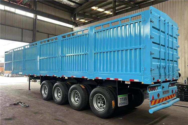 TITAN 4 Axle Fence Semi Truck Trailer for Sale price In Rwanda - Loomaveo poolhaagis: pilt 1 TITAN 4 Axle Fence Semi Truck Trailer for Sale price In Rwanda - Loomaveo poolhaagis: pilt 1