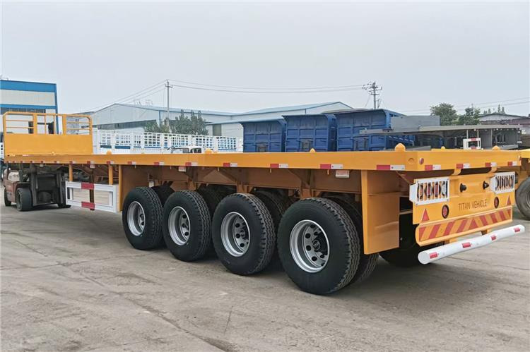 TITAN 4 Axle Flatbed Trailer for Sale Price In Senegal - Platvorm/ Madelpoolhaagis: pilt 2 TITAN 4 Axle Flatbed Trailer for Sale Price In Senegal - Platvorm/ Madelpoolhaagis: pilt 2
