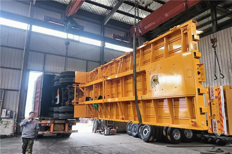 TITAN 4 Axle Flatbed Trailer for Sale Price In Senegal - Platvorm/ Madelpoolhaagis: pilt 4 TITAN 4 Axle Flatbed Trailer for Sale Price In Senegal - Platvorm/ Madelpoolhaagis: pilt 4