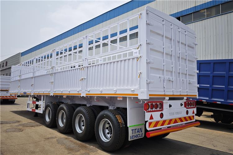 TITAN 4 Axle Livestock Truck Trailer for Sale In Guam - Loomaveo poolhaagis: pilt 2 TITAN 4 Axle Livestock Truck Trailer for Sale In Guam - Loomaveo poolhaagis: pilt 2