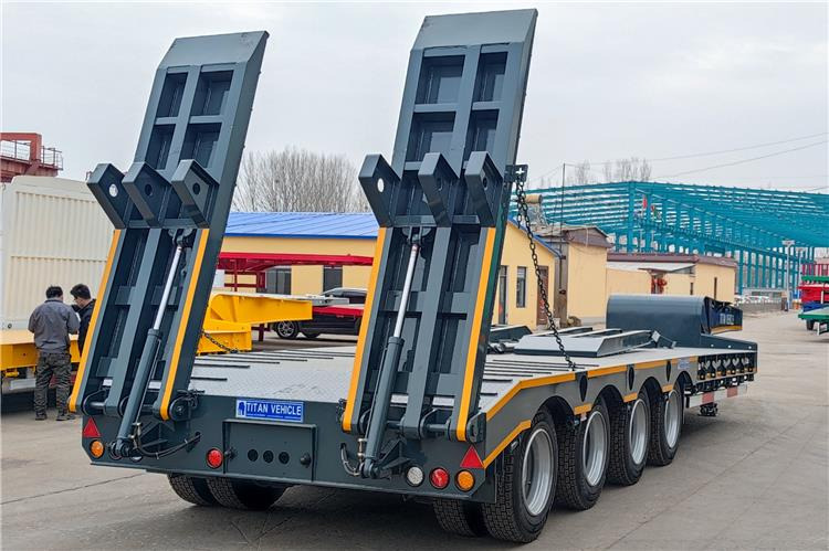 TITAN 4 Axle Low Loader Trailer for Sale In Jamaica - Madal platvormpoolhaagis: pilt 3 TITAN 4 Axle Low Loader Trailer for Sale In Jamaica - Madal platvormpoolhaagis: pilt 3