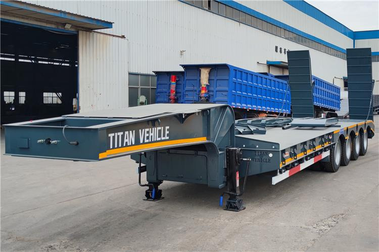 TITAN 4 Axle Low Loader Trailer for Sale In Jamaica - Madal platvormpoolhaagis: pilt 1 TITAN 4 Axle Low Loader Trailer for Sale In Jamaica - Madal platvormpoolhaagis: pilt 1