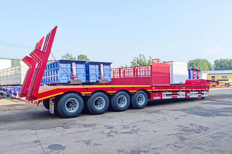 TITAN 4 Axle Low Loader Trailer for Sale in Jamaica - Madal platvormpoolhaagis: pilt 3 TITAN 4 Axle Low Loader Trailer for Sale in Jamaica - Madal platvormpoolhaagis: pilt 3