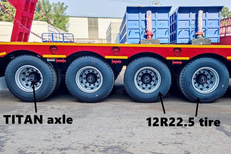 TITAN 4 Axle Low Loader Trailer for Sale in Jamaica - Madal platvormpoolhaagis: pilt 4 TITAN 4 Axle Low Loader Trailer for Sale in Jamaica - Madal platvormpoolhaagis: pilt 4