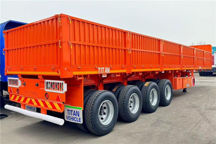 TITAN 4 Axle Trailers With Side Walls for Sale In Malawi - Platvorm/ Madelpoolhaagis: pilt 1 TITAN 4 Axle Trailers With Side Walls for Sale In Malawi - Platvorm/ Madelpoolhaagis: pilt 1