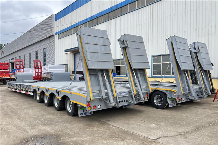 TITAN 4 Line 8 Axle Low Loader Trailer for Sale In Costa Rica - Madal platvormpoolhaagis: pilt 2 TITAN 4 Line 8 Axle Low Loader Trailer for Sale In Costa Rica - Madal platvormpoolhaagis: pilt 2