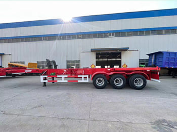 TITAN 40ft Shipping Container Trailer for Sale in Philippine - Šassii poolhaagis: pilt 3 TITAN 40ft Shipping Container Trailer for Sale in Philippine - Šassii poolhaagis: pilt 3
