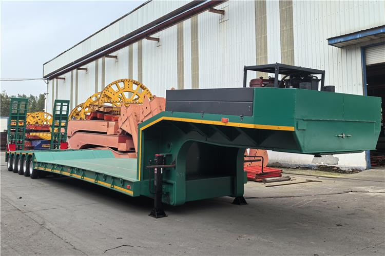 TITAN 5 Axle Low Bed Trailer for Sale In Nigeria - Madal platvormpoolhaagis: pilt 2 TITAN 5 Axle Low Bed Trailer for Sale In Nigeria - Madal platvormpoolhaagis: pilt 2