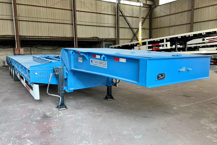 TITAN 60 Tons Lowbed Trailer for Sale in Malawi - Madal platvormpoolhaagis: pilt 3 TITAN 60 Tons Lowbed Trailer for Sale in Malawi - Madal platvormpoolhaagis: pilt 3
