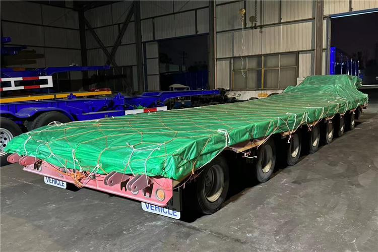TITAN 7 Axle 120 Ton Lowbed Trailer for Sale In Saudi Arabia - Madal platvormpoolhaagis: pilt 5 TITAN 7 Axle 120 Ton Lowbed Trailer for Sale In Saudi Arabia - Madal platvormpoolhaagis: pilt 5
