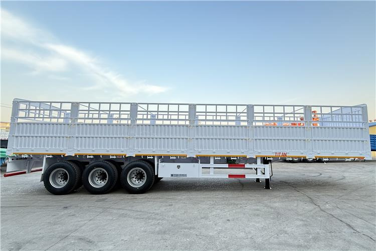 TITAN 80 Ton Fence Cargo Trailer for Sale In Mali - Loomaveo poolhaagis: pilt 4 TITAN 80 Ton Fence Cargo Trailer for Sale In Mali - Loomaveo poolhaagis: pilt 4