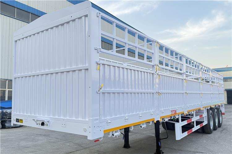 TITAN 80 Ton Fence Cargo Trailer for Sale In Mali - Loomaveo poolhaagis: pilt 2 TITAN 80 Ton Fence Cargo Trailer for Sale In Mali - Loomaveo poolhaagis: pilt 2
