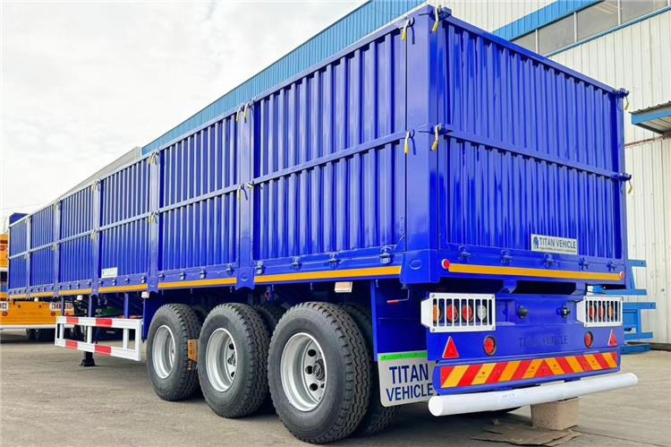TITAN 80 Ton Side Wall Trailer for Sale Price In United Arab Emirates - Platvorm/ Madelpoolhaagis: pilt 2 TITAN 80 Ton Side Wall Trailer for Sale Price In United Arab Emirates - Platvorm/ Madelpoolhaagis: pilt 2