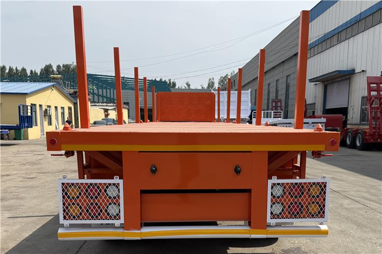TITAN Container Flatbed Truck Trailer with Piles In Angola - Konteinerveduk/ Tõstukiga poolhaagis: pilt 4 TITAN Container Flatbed Truck Trailer with Piles In Angola - Konteinerveduk/ Tõstukiga poolhaagis: pilt 4