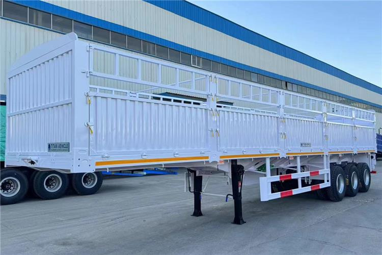 TITAN In Stock 30/40/50 Ton Fence Semi Trailer Transport Cargo Bulk In Senegal - Loomaveo poolhaagis: pilt 3 TITAN In Stock 30/40/50 Ton Fence Semi Trailer Transport Cargo Bulk In Senegal - Loomaveo poolhaagis: pilt 3