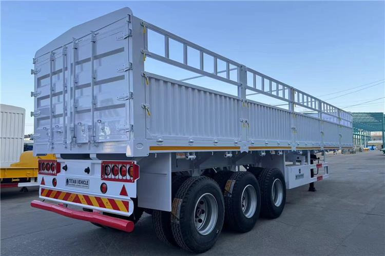 TITAN In Stock 30/40/50 Ton Fence Semi Trailer Transport Cargo Bulk In Senegal - Loomaveo poolhaagis: pilt 2 TITAN In Stock 30/40/50 Ton Fence Semi Trailer Transport Cargo Bulk In Senegal - Loomaveo poolhaagis: pilt 2