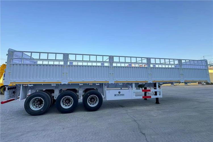 TITAN In Stock 30/40/50 Ton Fence Semi Trailer Transport Cargo Bulk In Senegal - Loomaveo poolhaagis: pilt 5 TITAN In Stock 30/40/50 Ton Fence Semi Trailer Transport Cargo Bulk In Senegal - Loomaveo poolhaagis: pilt 5