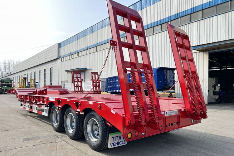 TITAN Low Bed Truck Price for Sale in Kenya - Madal platvormpoolhaagis: pilt 1 TITAN Low Bed Truck Price for Sale in Kenya - Madal platvormpoolhaagis: pilt 1