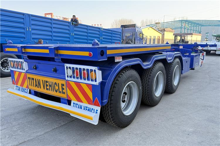 TITAN Sales Promotion 40 feet Container Trailer for Sale In Mexico - Šassii poolhaagis: pilt 1 TITAN Sales Promotion 40 feet Container Trailer for Sale In Mexico - Šassii poolhaagis: pilt 1