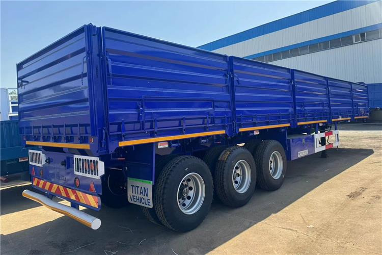 TITAN Tri Axle Grain Trailer for Sale In Djibouti - Platvorm/ Madelpoolhaagis: pilt 1 TITAN Tri Axle Grain Trailer for Sale In Djibouti - Platvorm/ Madelpoolhaagis: pilt 1