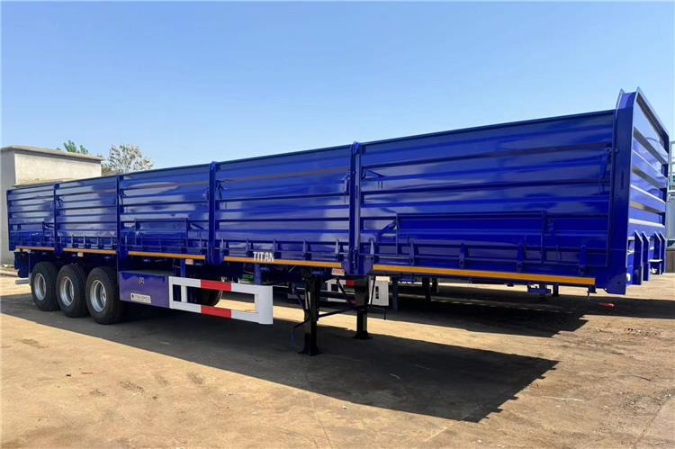 TITAN Tri Axle Grain Trailer for Sale In Djibouti - Platvorm/ Madelpoolhaagis: pilt 2 TITAN Tri Axle Grain Trailer for Sale In Djibouti - Platvorm/ Madelpoolhaagis: pilt 2