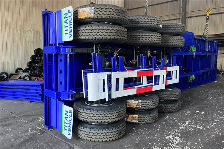 TITAN Tri Axle Grain Trailer for Sale In Djibouti - Platvorm/ Madelpoolhaagis: pilt 4 TITAN Tri Axle Grain Trailer for Sale In Djibouti - Platvorm/ Madelpoolhaagis: pilt 4