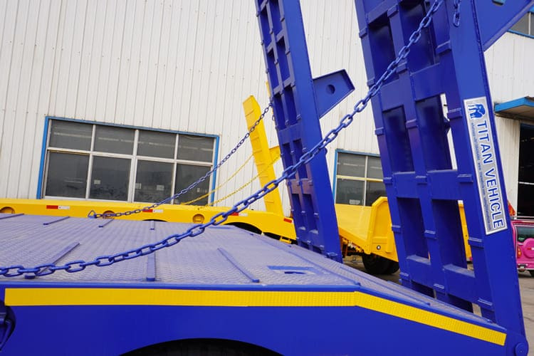 TITAN Tri Axle Low Loader Trailer for Sale in Mali - Madal platvormpoolhaagis: pilt 5 TITAN Tri Axle Low Loader Trailer for Sale in Mali - Madal platvormpoolhaagis: pilt 5