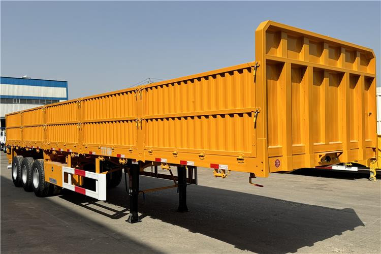 TITAN Tri Axle Side Wall Semi Trailer with 60 Ton Capcaity for Sale In Senegal - Platvorm/ Madelpoolhaagis: pilt 1 TITAN Tri Axle Side Wall Semi Trailer with 60 Ton Capcaity for Sale In Senegal - Platvorm/ Madelpoolhaagis: pilt 1