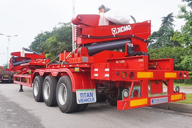 XCMG 2025 New Container Side Loader Trailer for Sale in Tanzania - Konteinerveduk/ Tõstukiga poolhaagis: pilt 3 XCMG 2025 New Container Side Loader Trailer for Sale in Tanzania - Konteinerveduk/ Tõstukiga poolhaagis: pilt 3
