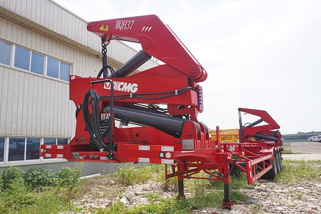 XCMG 20Ft 40Ft Container Side Loader for Sale in Guyana - Konteinerveduk/ Tõstukiga poolhaagis: pilt 3 XCMG 20Ft 40Ft Container Side Loader for Sale in Guyana - Konteinerveduk/ Tõstukiga poolhaagis: pilt 3