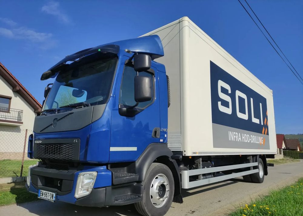 Volvo FL 12.240 klima blokada kontener 18 pal kurierka - Kasti veoauto: pilt 1 Volvo FL 12.240 klima blokada kontener 18 pal kurierka - Kasti veoauto: pilt 1