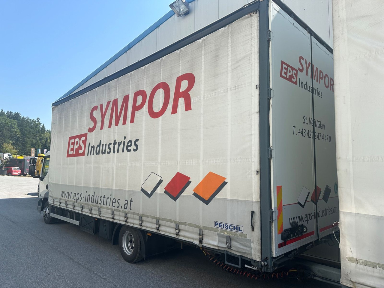 DAF LF 250 Schalter 120m° TÜV - Tent veoauto: pilt 4 DAF LF 250 Schalter 120m° TÜV - Tent veoauto: pilt 4