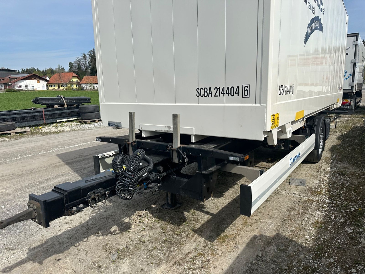 Krone ZE 1 Achs Maxi TÜV neu - Konteinerveduk/ Tõstuk järelhaagis: pilt 1 Krone ZE 1 Achs Maxi TÜV neu - Konteinerveduk/ Tõstuk järelhaagis: pilt 1