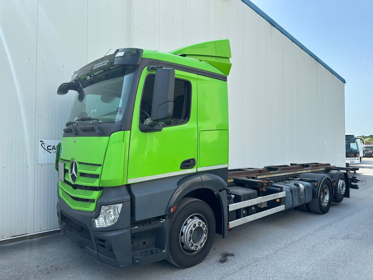 Mercedes-Benz Actros 2748 Wiesel Mafi Telberg - Konteinerveduk/ Tõstukiga veoauto, Kraanaga veoauto: pilt 1 Mercedes-Benz Actros 2748 Wiesel Mafi Telberg - Konteinerveduk/ Tõstukiga veoauto, Kraanaga veoauto: pilt 1