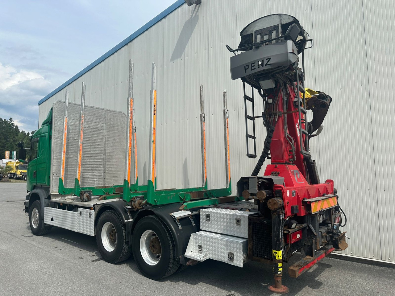 Scania R 580 V8 Penz Kran 2x Telespok - Metsaveok, Kraanaga veoauto: pilt 4 Scania R 580 V8 Penz Kran 2x Telespok - Metsaveok, Kraanaga veoauto: pilt 4