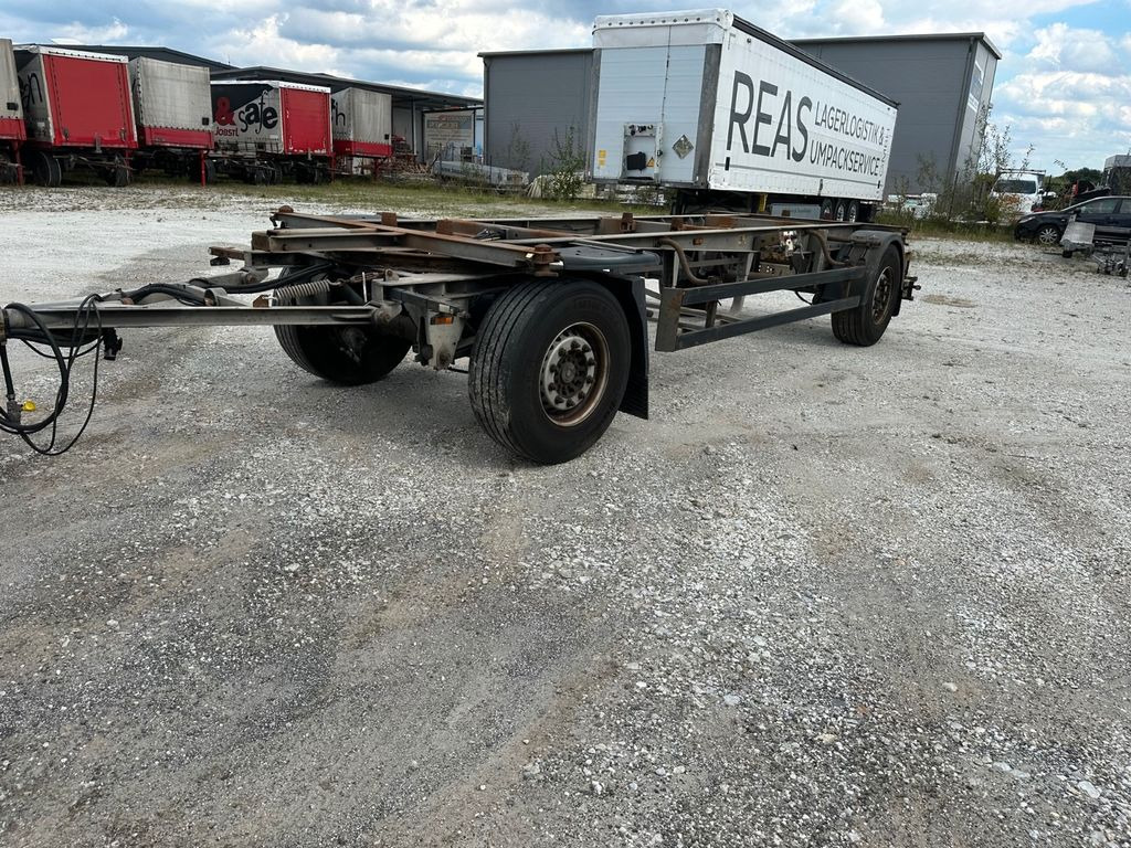 Schmitz Cargobull AWF 18/20 mit TÜV 10x vorhanden - Konteinerveduk/ Tõstuk järelhaagis: pilt 1 Schmitz Cargobull AWF 18/20 mit TÜV 10x vorhanden - Konteinerveduk/ Tõstuk järelhaagis: pilt 1
